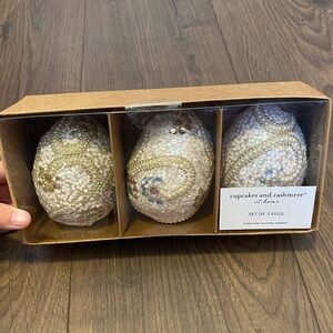 NWT decorative eggs